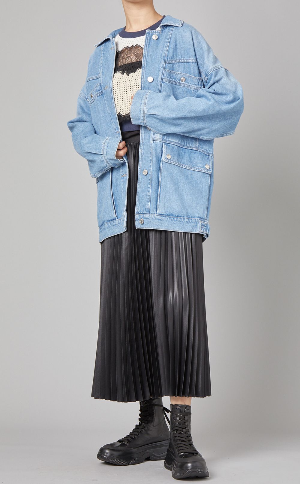 ISABEL MARANT フレイドヘムデニムショ【関税込】 ISABEL MARANT|フロントポケットデニムジャケット