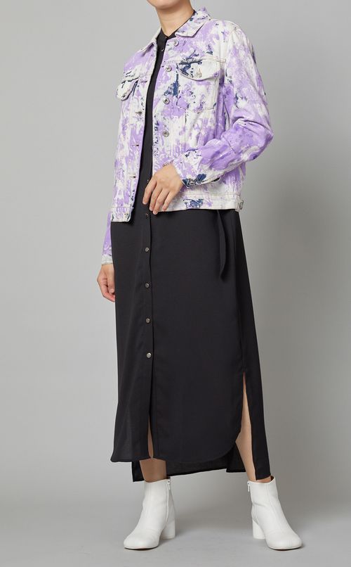 ペイントデニムジャケット