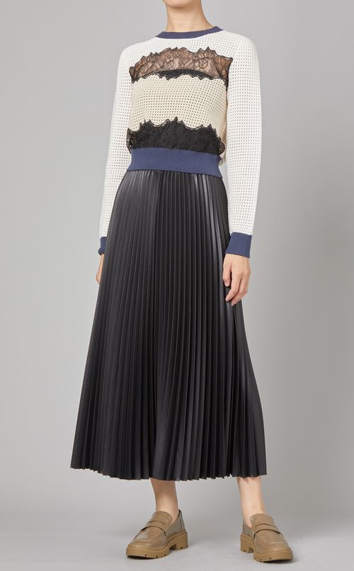 プリーツイージースカート