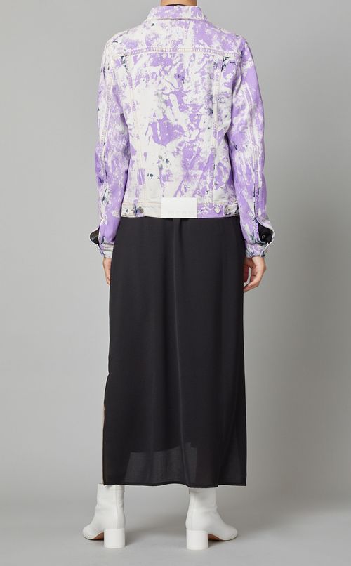 ペイントデニムジャケット