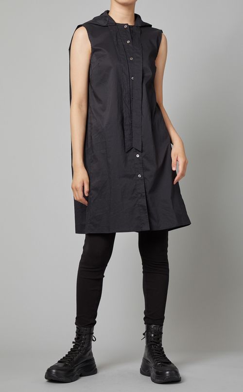 ボウタイロングシャツ