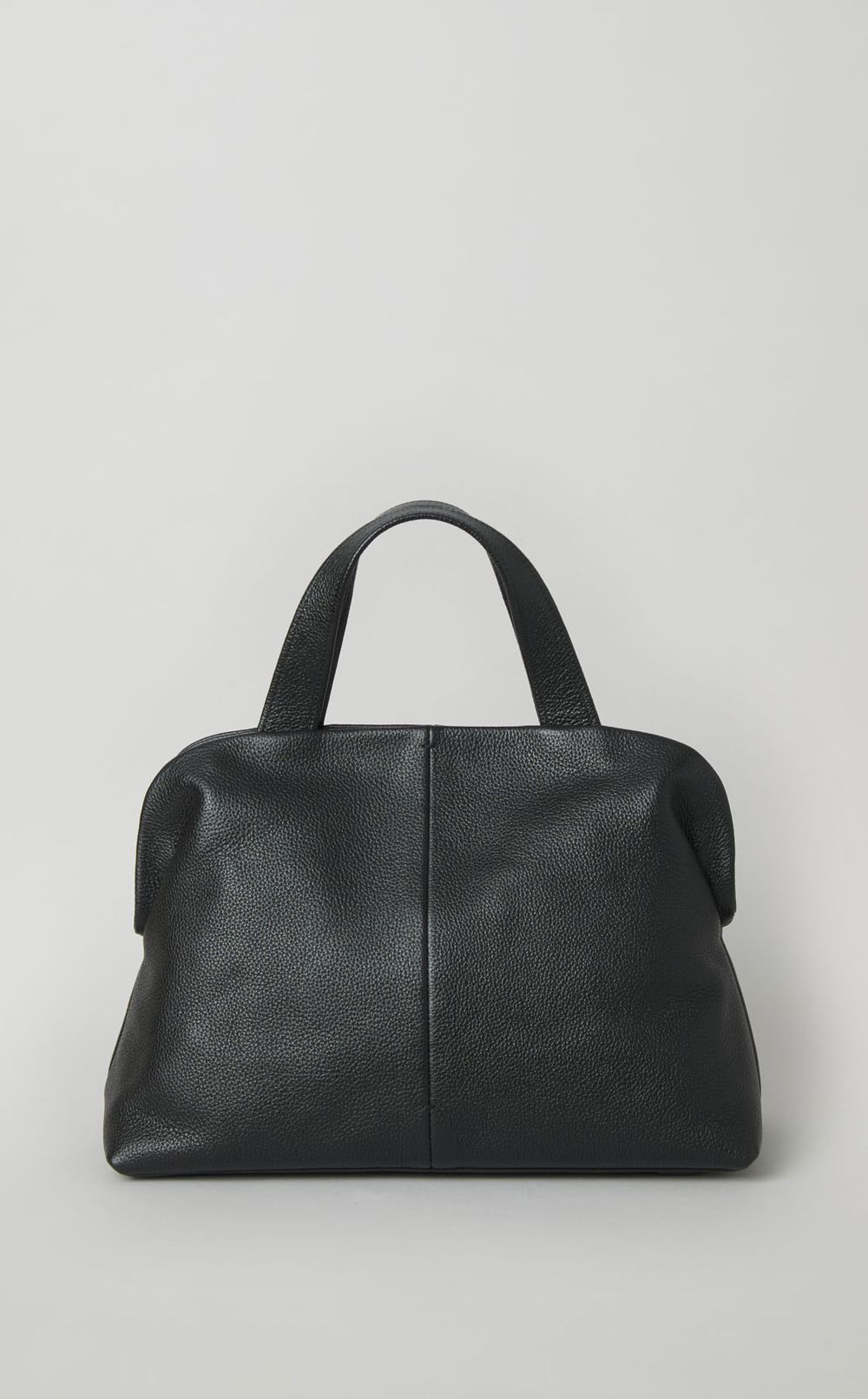 PAVEレザーハンドバッグ