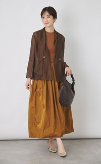シースルーダブルジャケット