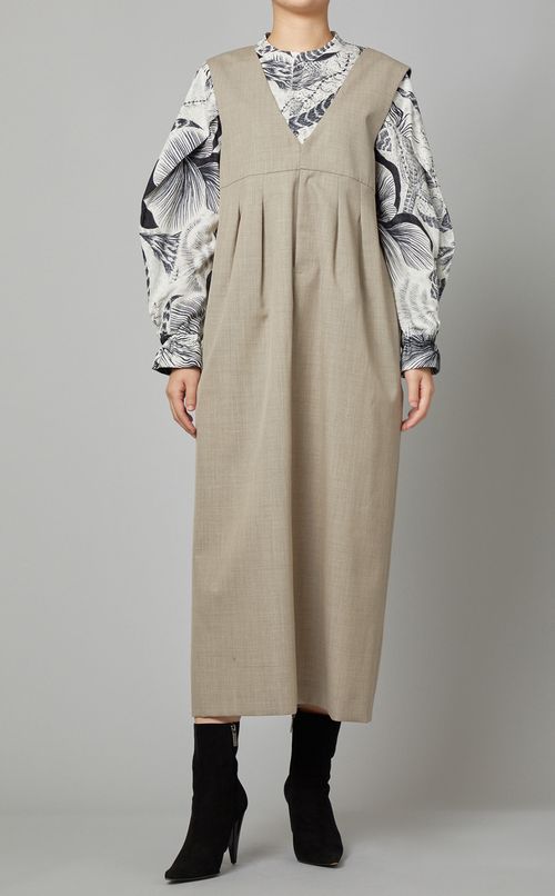 ウールツイルジャンパースカート