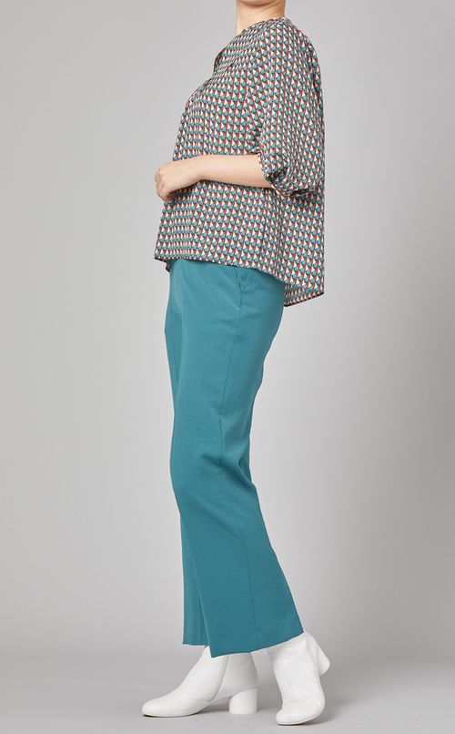 ジオメトリックスキッパーシャツ