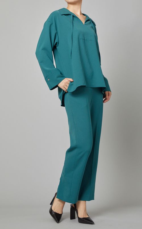 バックベンツツイルパンツ