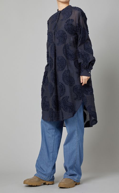 ドローストリングシャンブレーパンツ