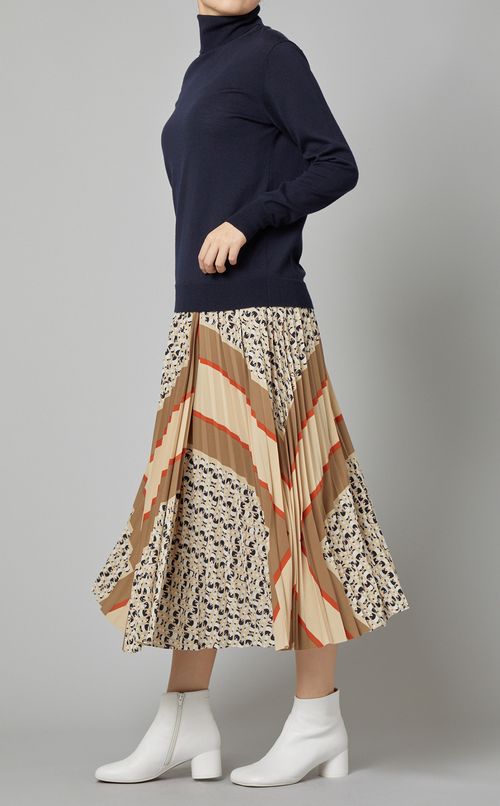 ワンタックプリーツスカート