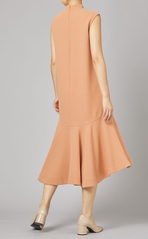 パール付ノースリーブワンピース