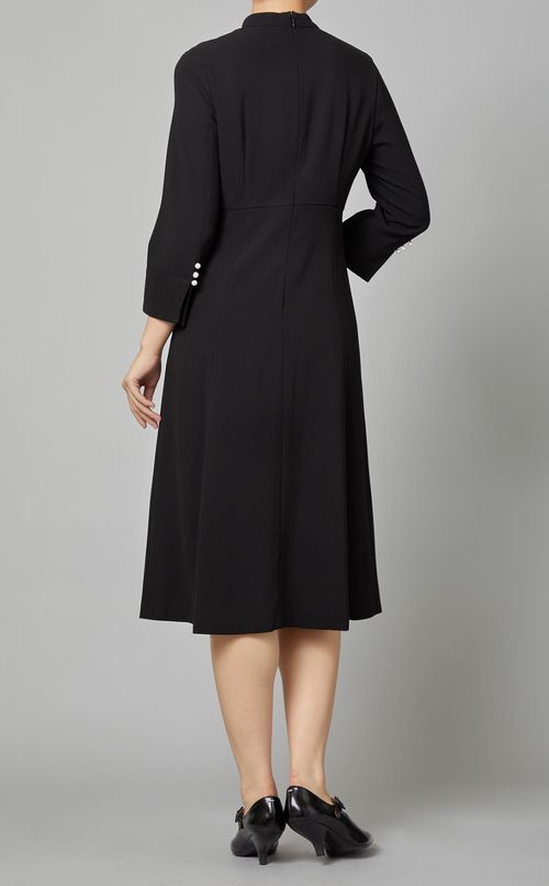 ネックパールワンピース