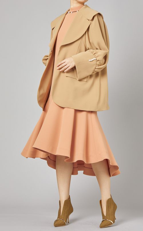 パール付ノースリーブワンピース