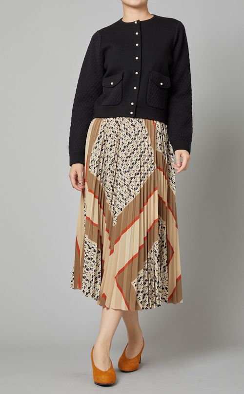 ワンタックプリーツスカート