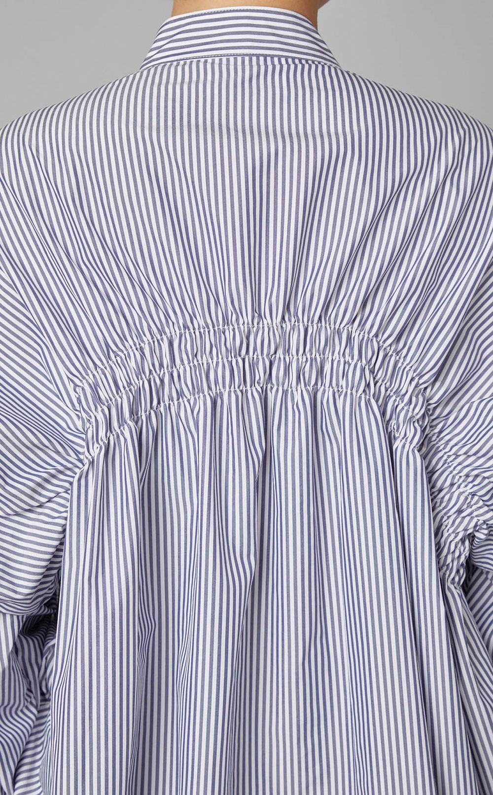 CELINE ストライプ ロングシャツドレス 【関税・送料込み】 IN-PROCESS Tokyo|《手洗い可》シャーリングストライプロングシャツ