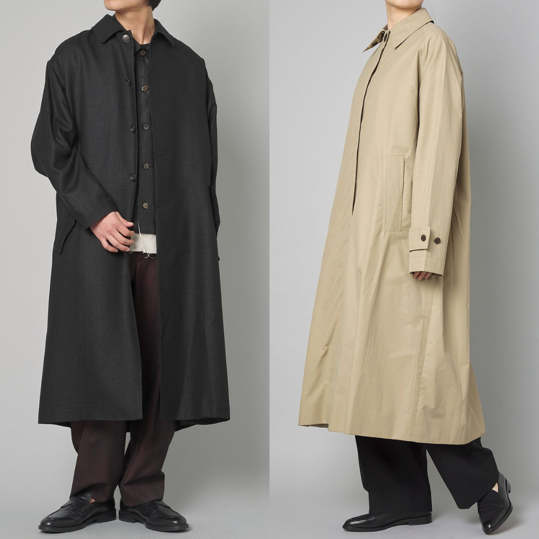 25awおすすめ秋アウターのステンカラーコート