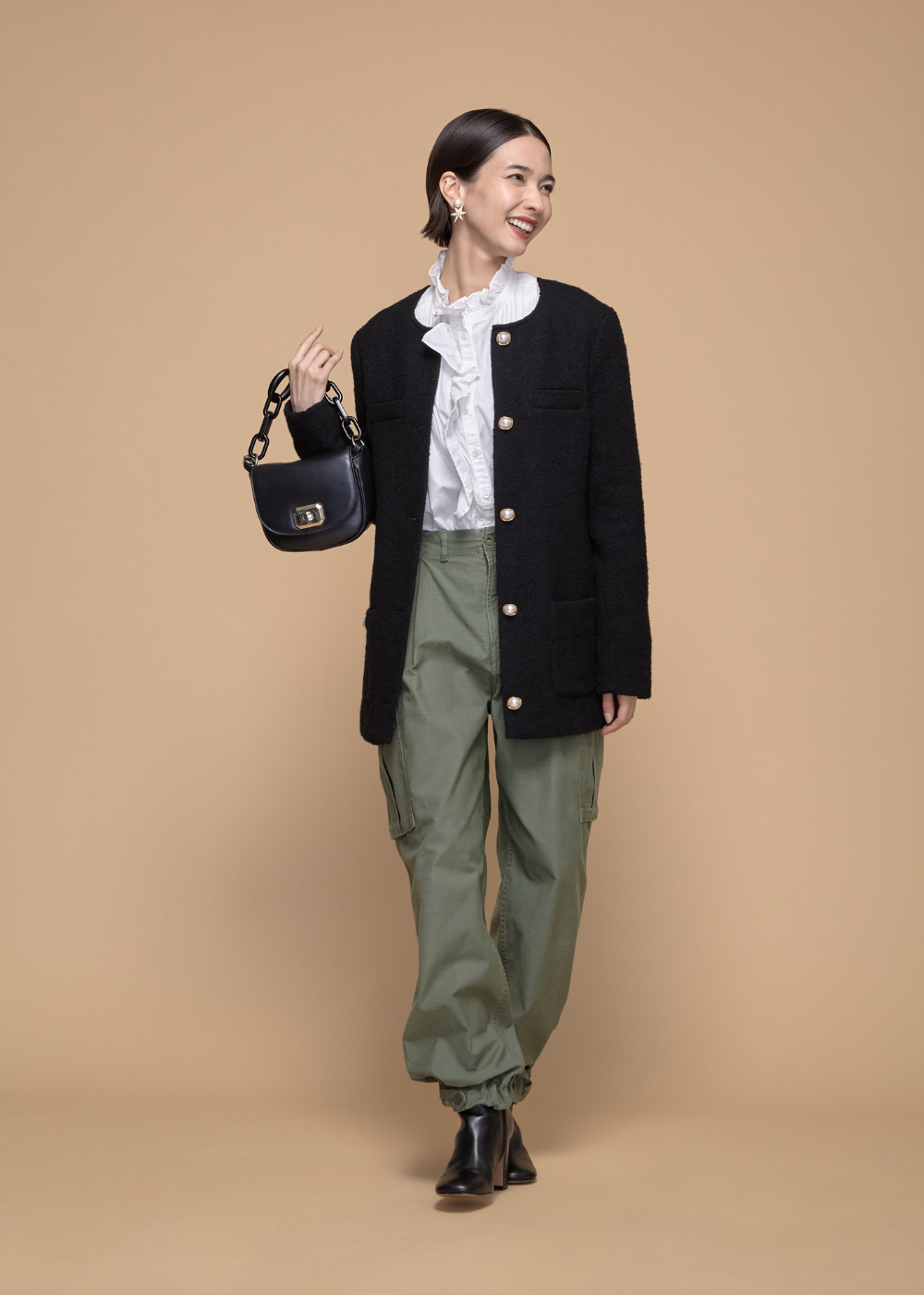 ツイードジャケットコーデ13選|普段使いから卒入学式まで ツイードジャケットコーデ13選|普段使いから卒入学式まで