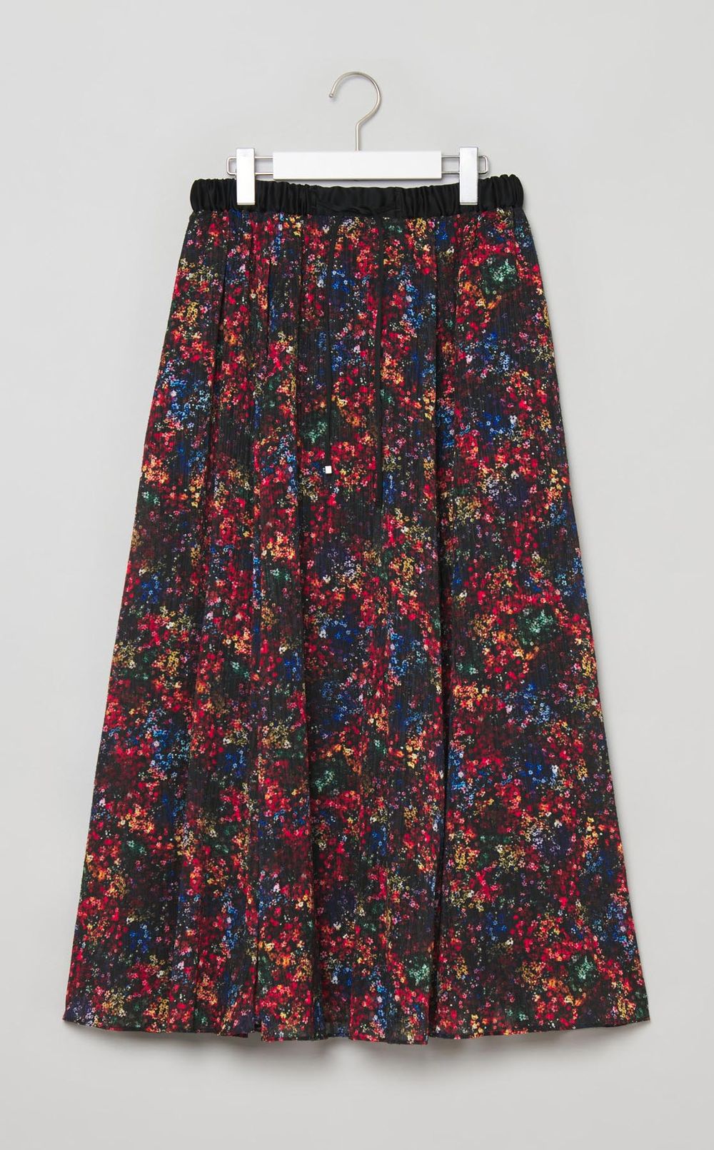 ミニフラワープリントギャザースカート