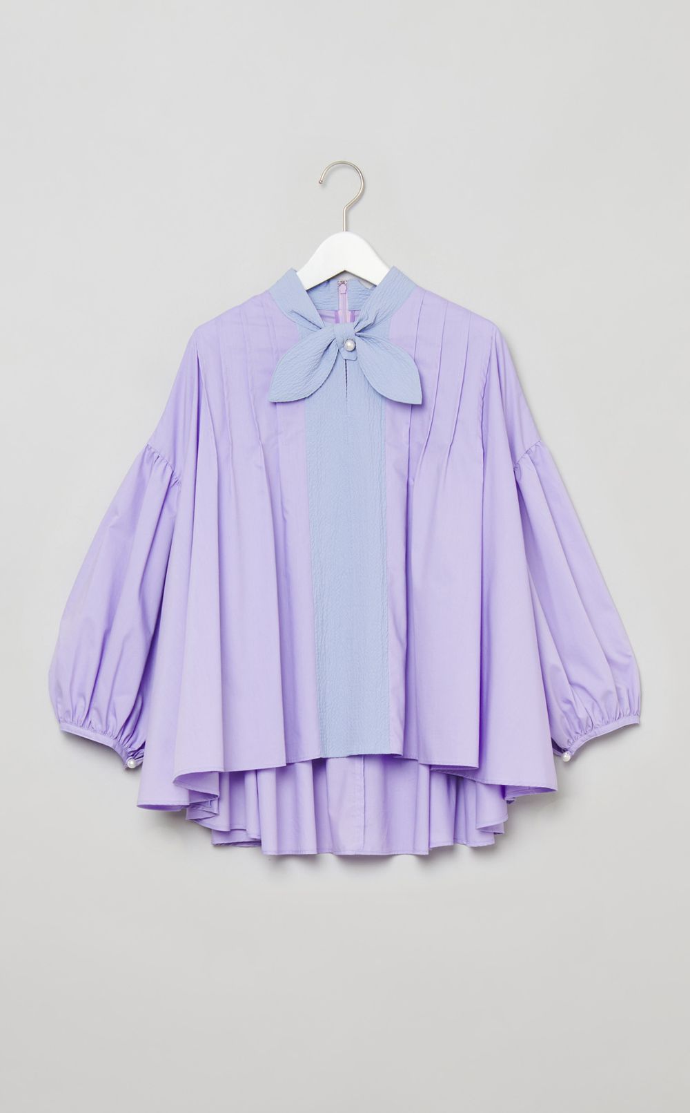 リボンテイルギャザーブラウス