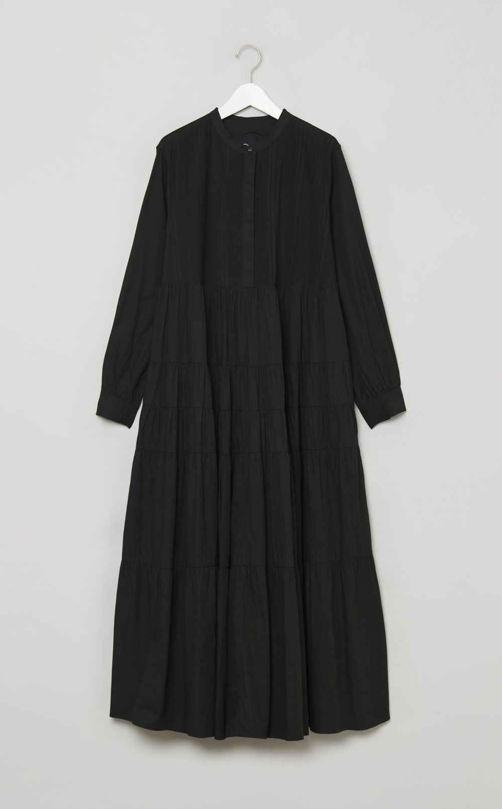 コットンピンタックマキシワンピース