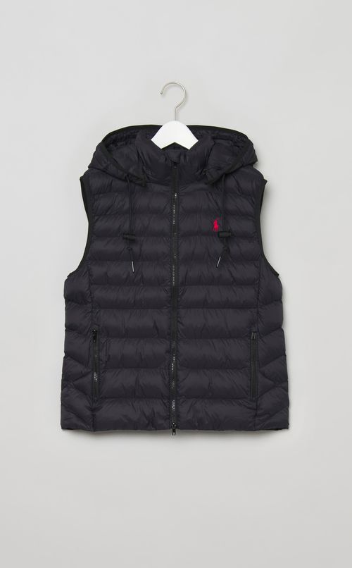 中綿タフタキルティングベスト