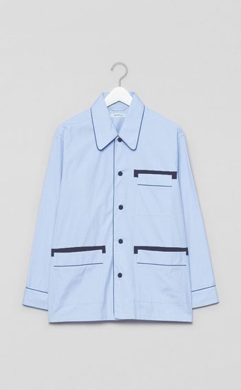 パイピングシャツジャケット