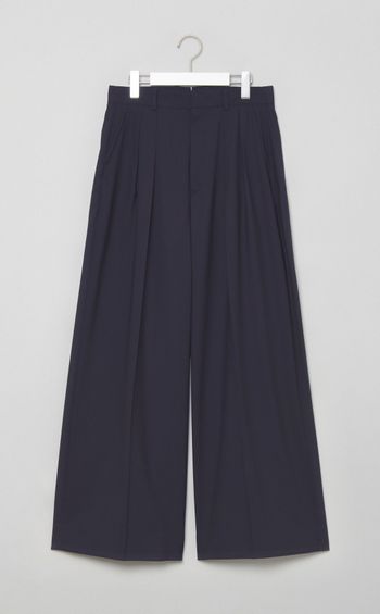 ウールトロバギーパンツ