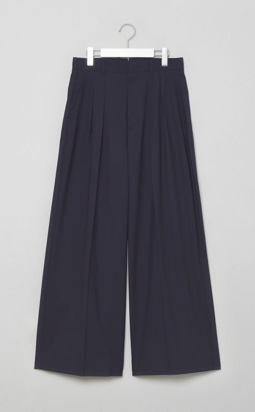 ウールトロバギーパンツ