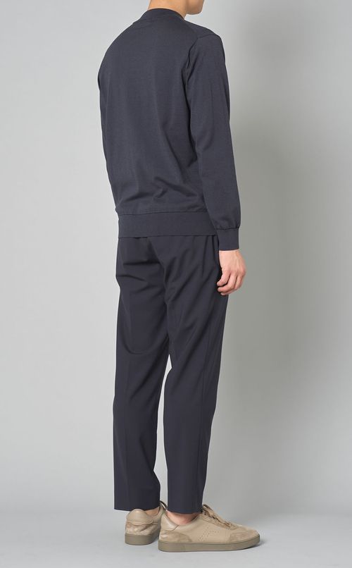 マイクロボーダーニットTシャツ