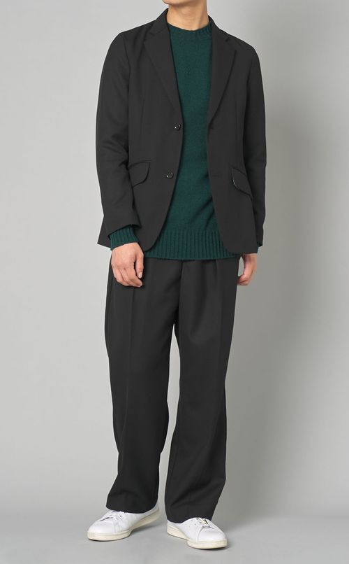 ウールツイル2ボタンジャケット