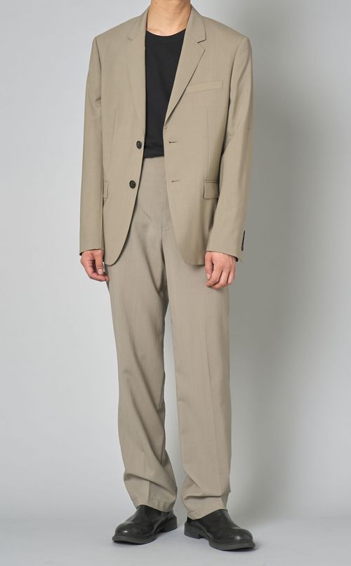 ウール2ボタンジャケット