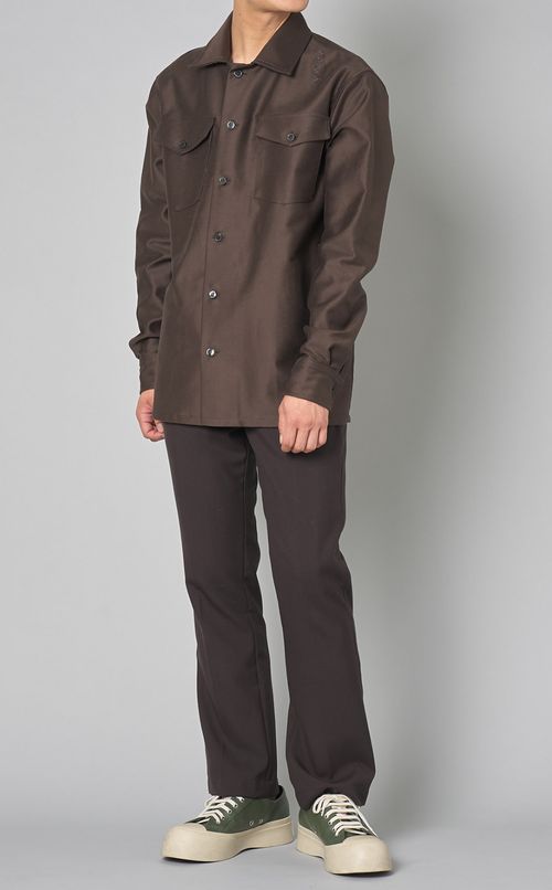 モールスキンダブルポケットシャツ