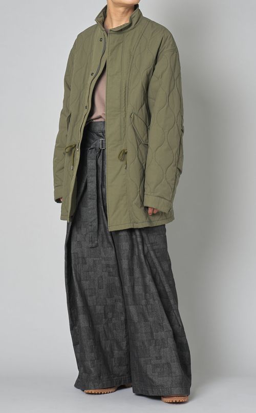 コットンキルティングジャケット