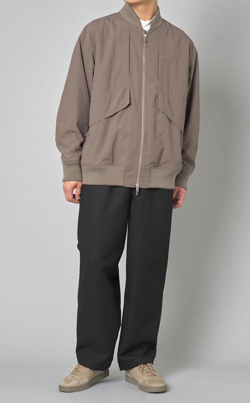 シェトランドコクーンワイドパンツ