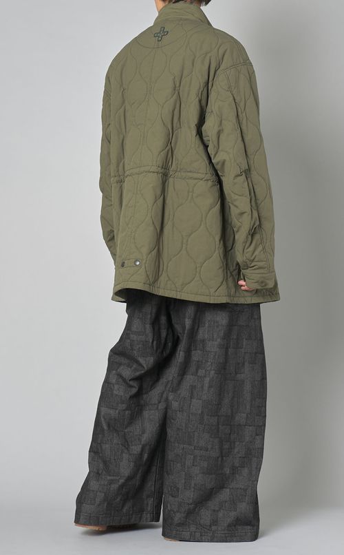 コットンキルティングジャケット
