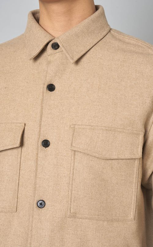 ダブルポケットシャツブルゾン