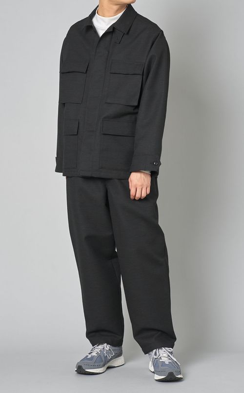 シェトランドコクーンワイドパンツ