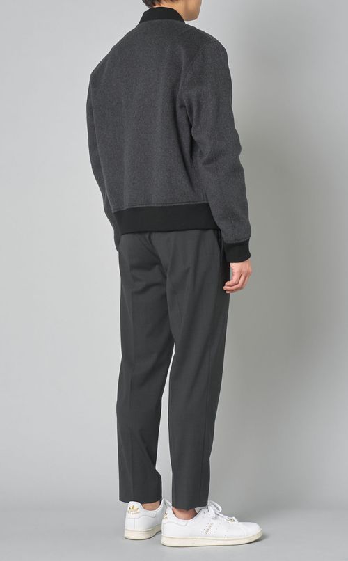 ウールMA-1ブルゾン