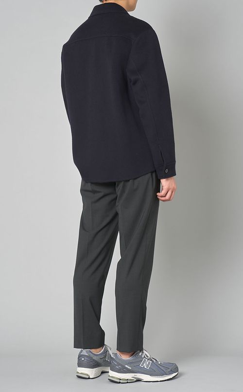 ダブルポケットウールブルゾン