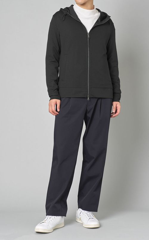 フラットギャバジン2タックパンツ