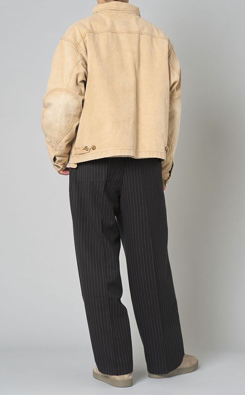 キャンバスコットンワークブルゾン