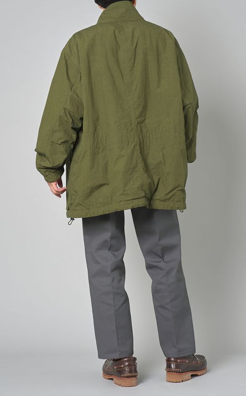 ツイルリバーシブルミリタリージャケット