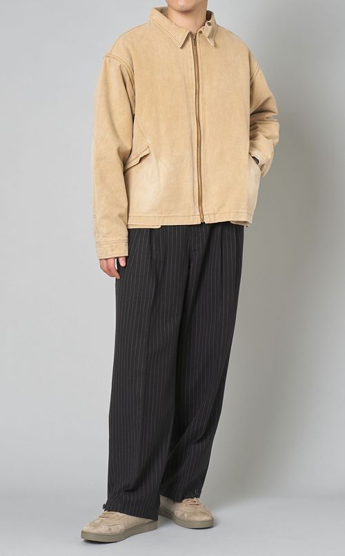 ストライプタックパンツ