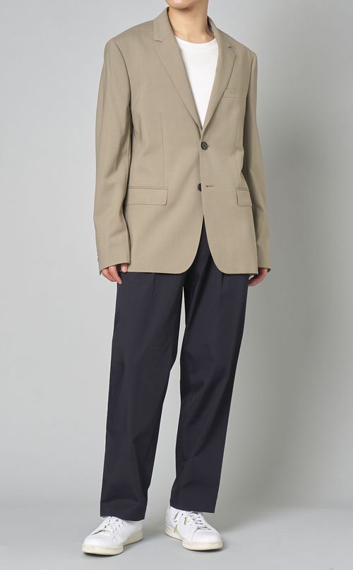 ウール2ボタンジャケット