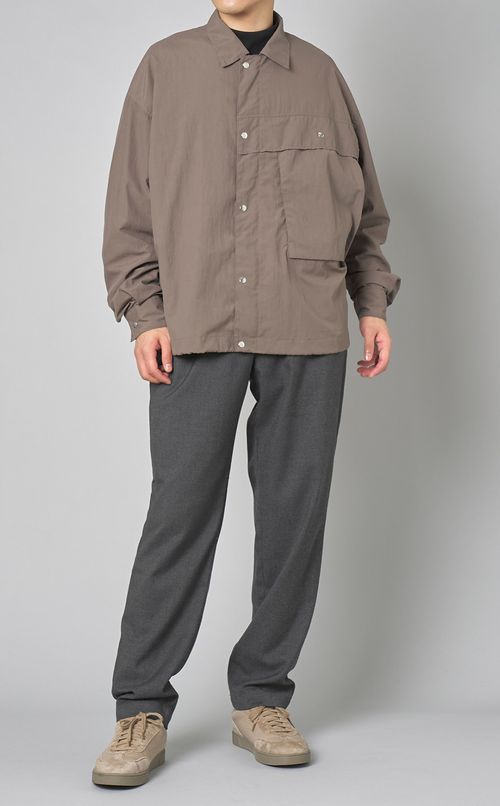 ナイロンタフタシャツジャケット