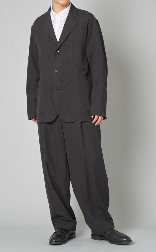 ハウンドトゥースホスピタルジャケット