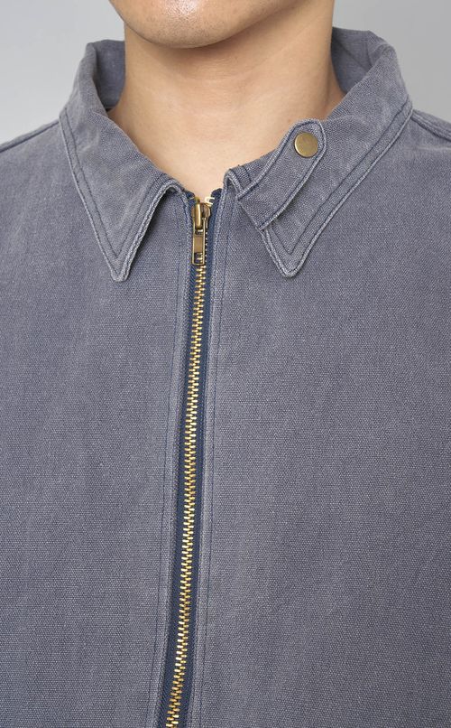 キャンバスコットンワークブルゾン