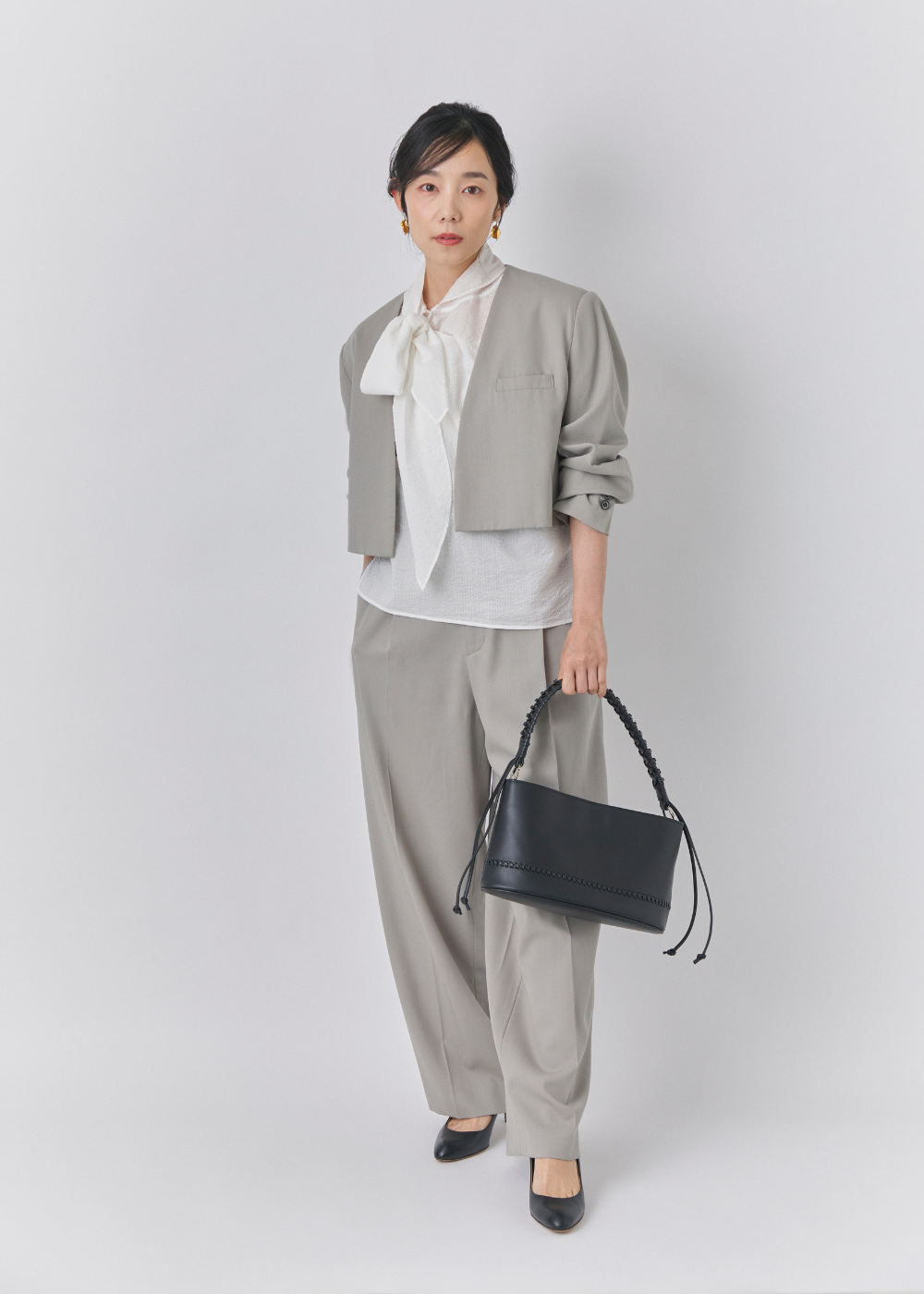 気温25度のジャケットコーデ