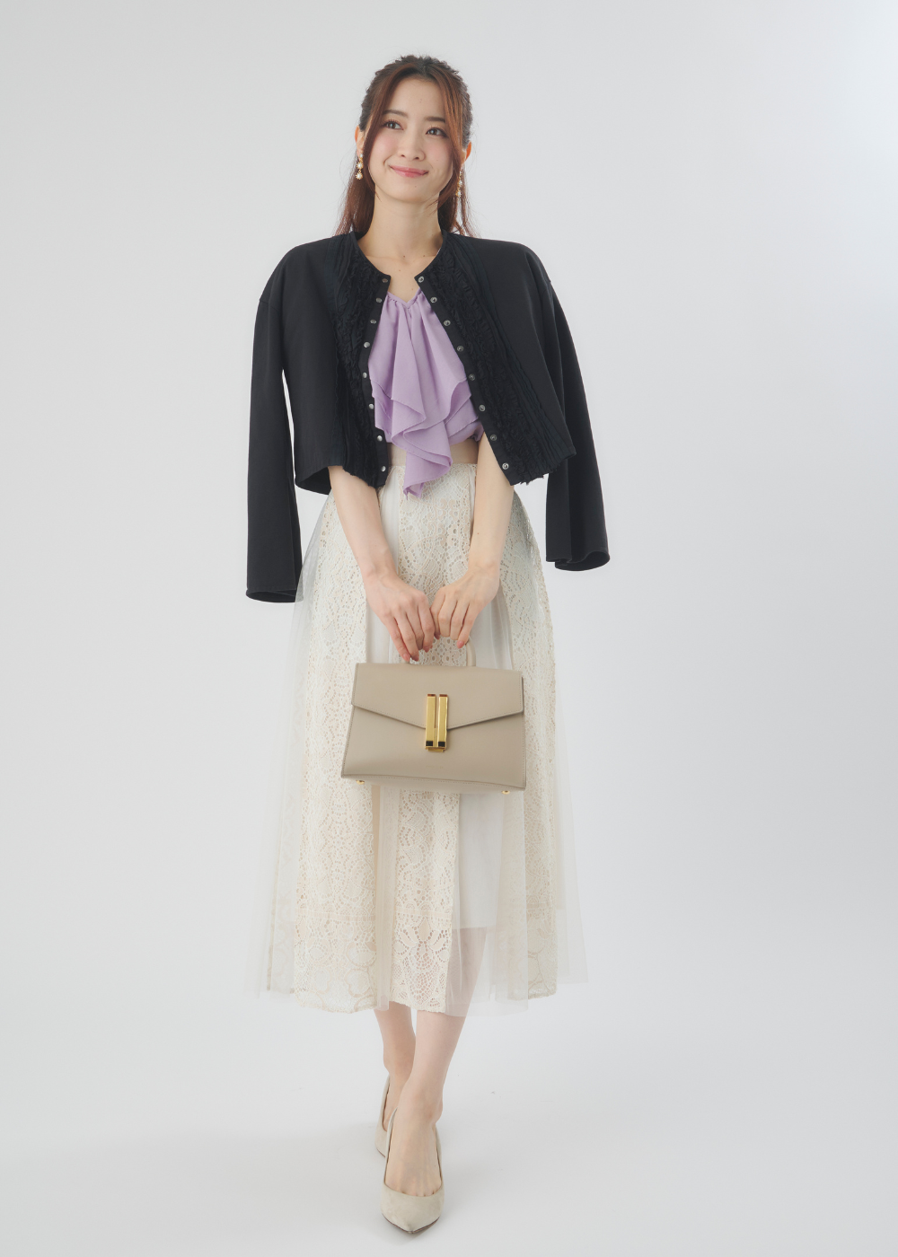 最高気温25度のカーディガンコーデ