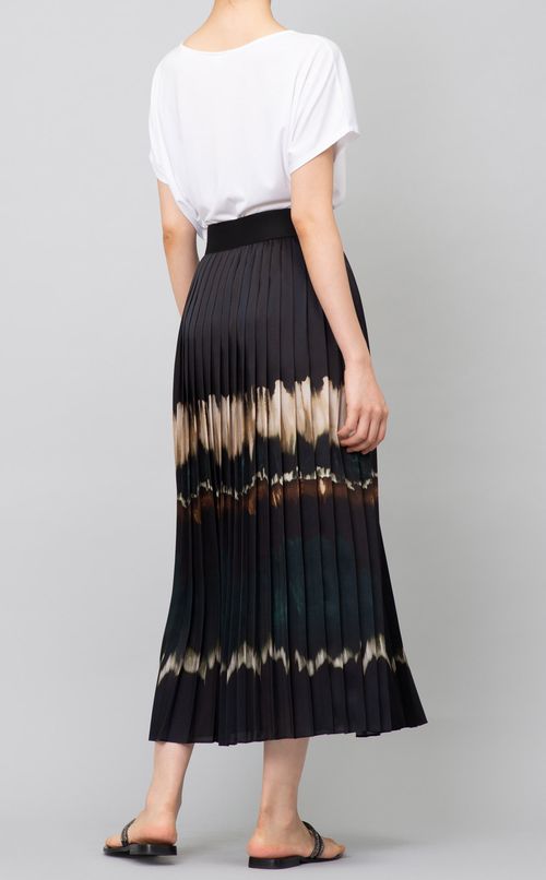 タイダイプリーツイージースカート