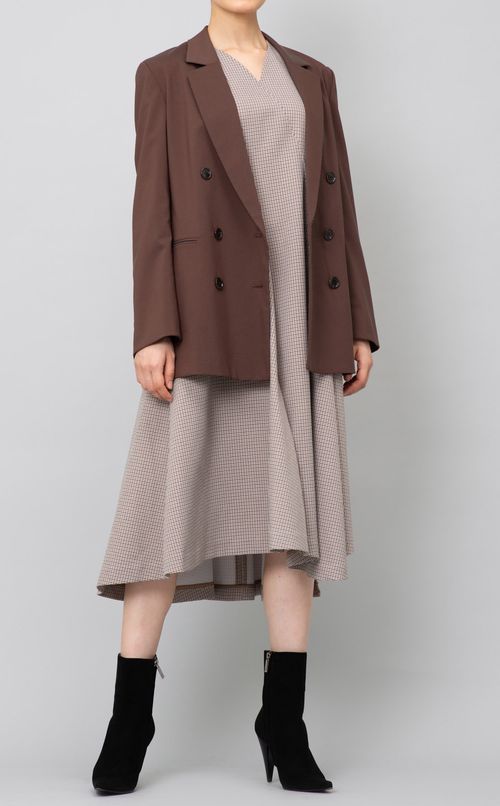 ツイストカシュクールワンピース