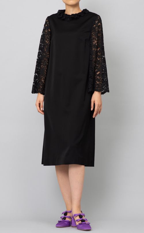 レーススリーブワンピース